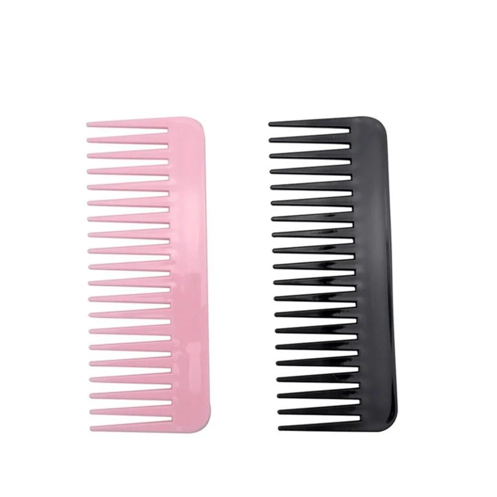 Large Wide Tooth Combs Reduce Hair Loss Hair Care Tool Detangling Pro Hairdress Salon Dyeing Styling Brush Barber Hairdressing