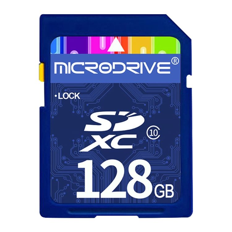 Microdrive 128GB Class 10 SD Memory Card