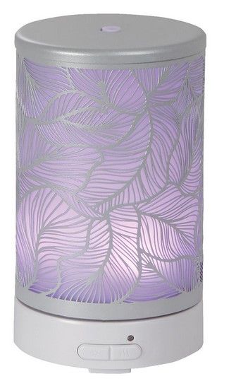 Ultrasonic Essential Oil Diffuser 100ml Silverleaf