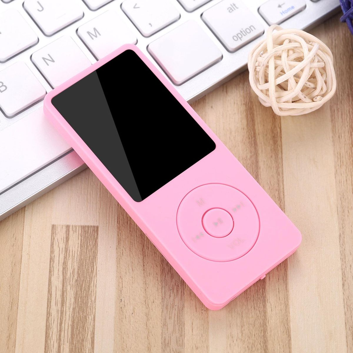 Mp4 Player with 16gb Memory Portable Mp4 Player with Built-in Speaker Pink