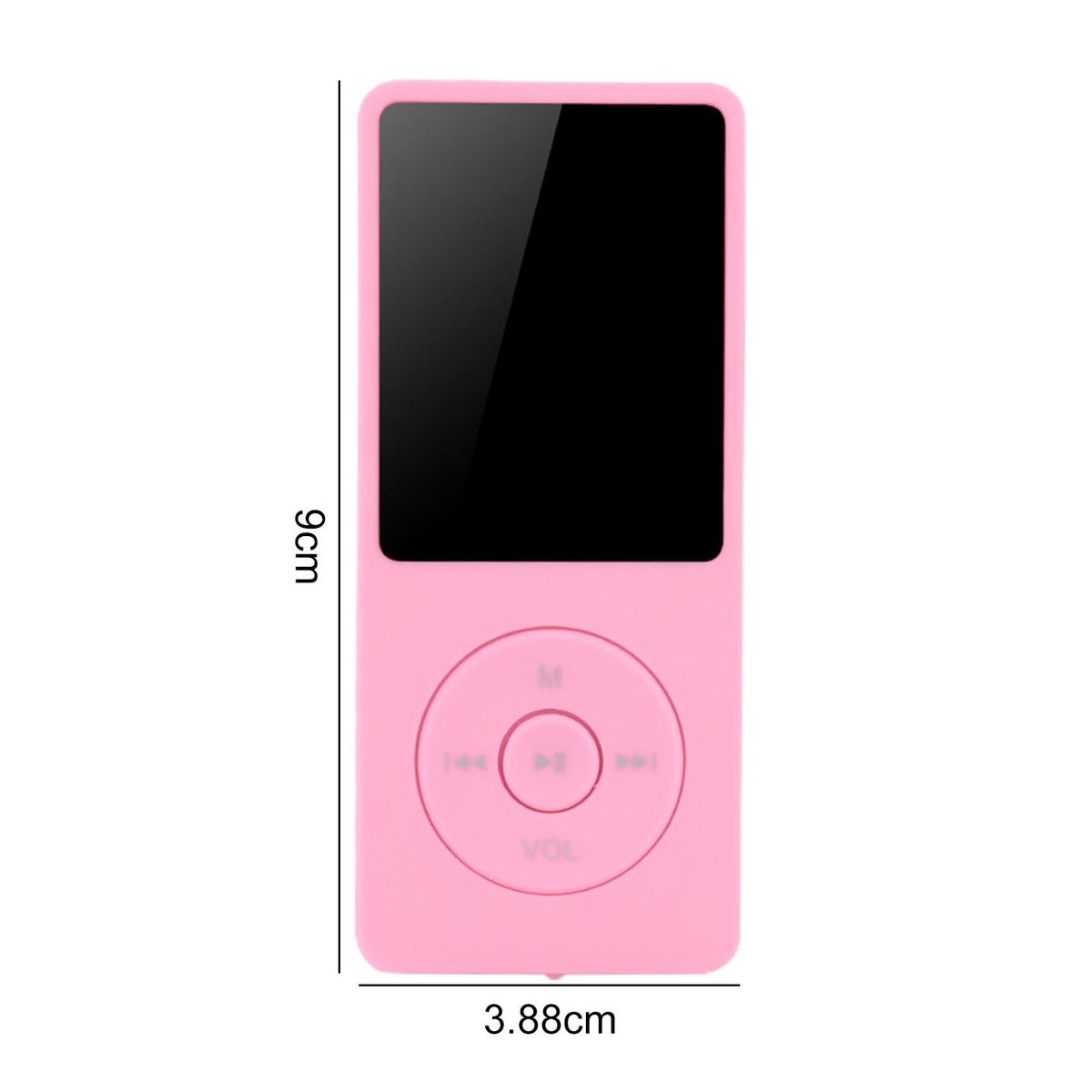 Mp4 Player with 16gb Memory Portable Mp4 Player with Built-in Speaker Pink