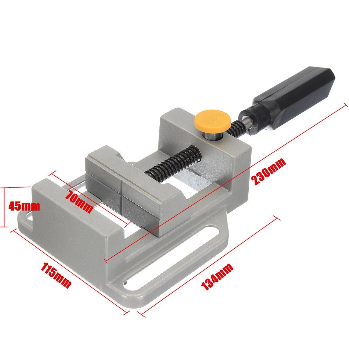 1pc Jaw Carving Benchs Clamp Drill Press Flat Vice Opening Parallel Table Vise DIY Sculpture Craft Table Mechanic Machine Repair