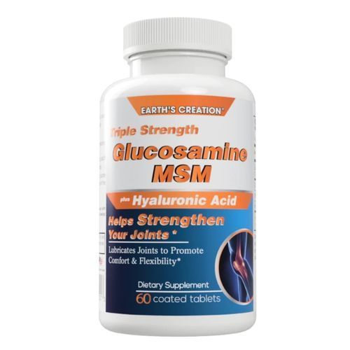 Triple Strength Glucosamine MSM With Hyaluronic Acid