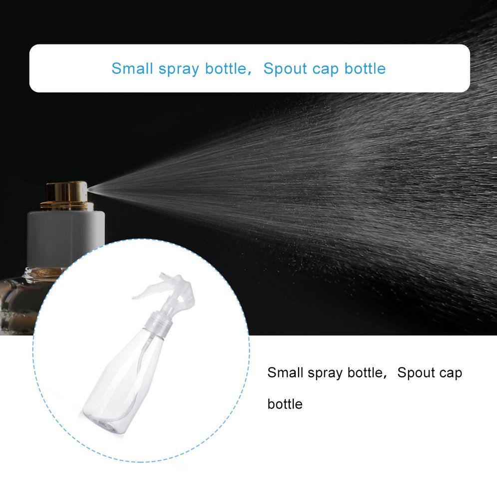 Beauty Spray Bottle  Plastic  200ml  Cosmetic Watering Can Spray Bottle Cosmetic Bottle Moisturizing Pack  Bottle 1pcs Transparent