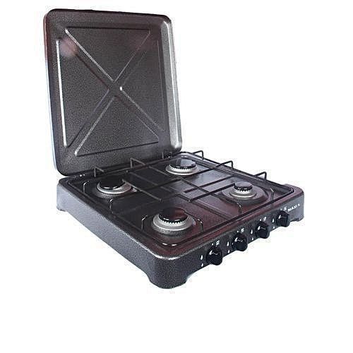 4-Burner Manual Ignition Table Top Gas Cooker