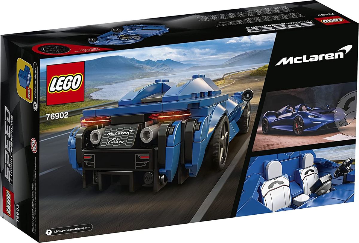 Speed Champions McLaren Elva 76902 Building Kit (263 Pieces)