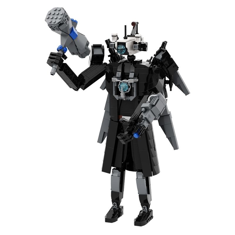 Titan Cameraman In Skibidi Toilet Building Blocks Set - Fun Christmas Halloween