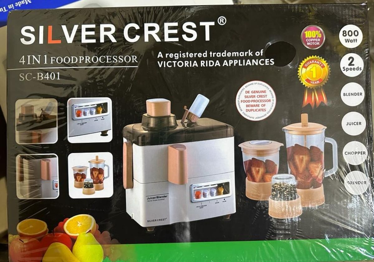 4 In 1 Blender,Juice Extractor, Grinder With Mill-800W