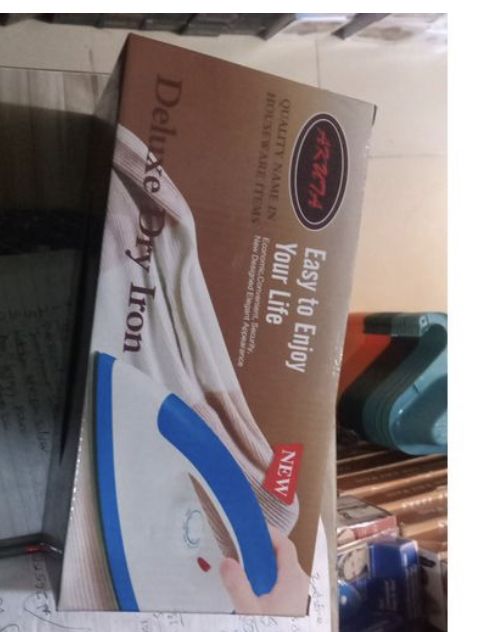 Battery/Solar Powered Pressing Iron