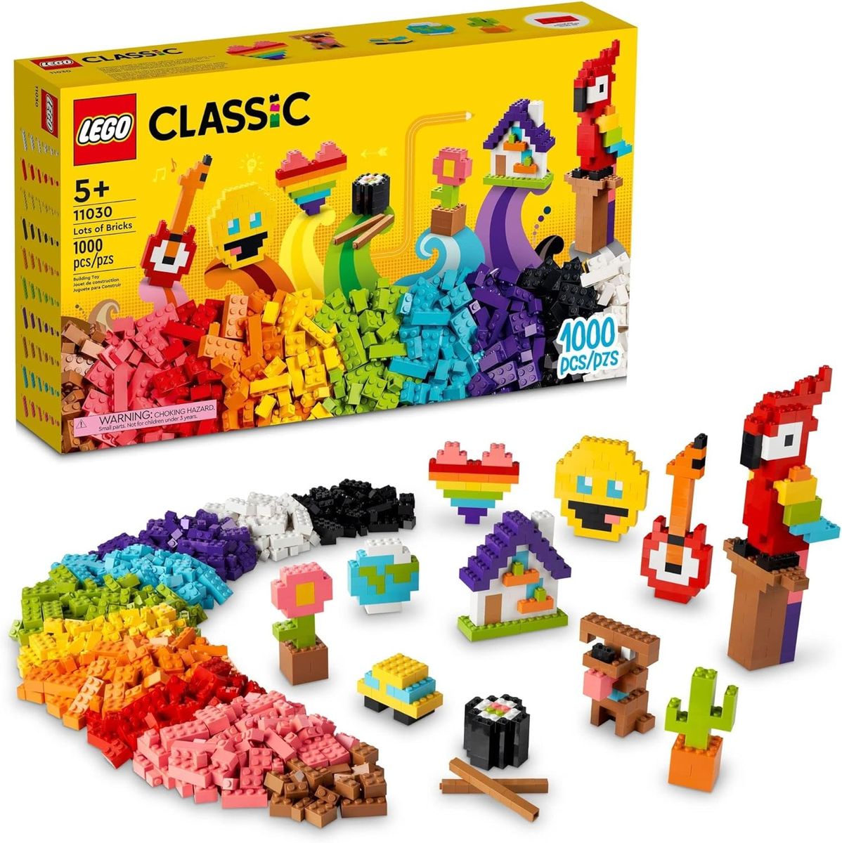 Classic Lots Of Bricks Construction Set 11030 (1000Pcs)
