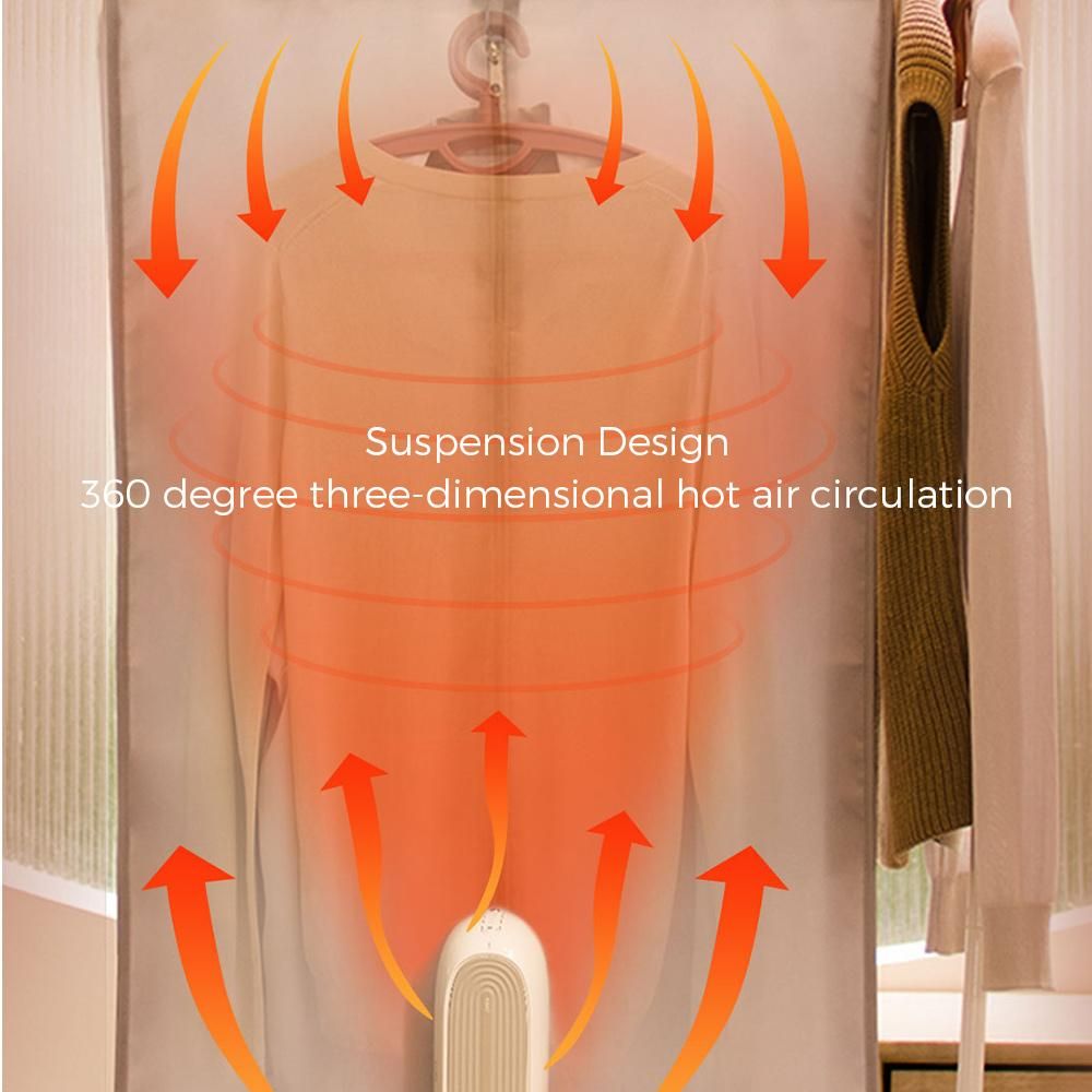 KGAT Multi-function Electric Cloth Dryer Negative Ion Sterilization Portable Dry and Dehumidify Sterilizer Home Shoes Dryer Quick Heating Machine