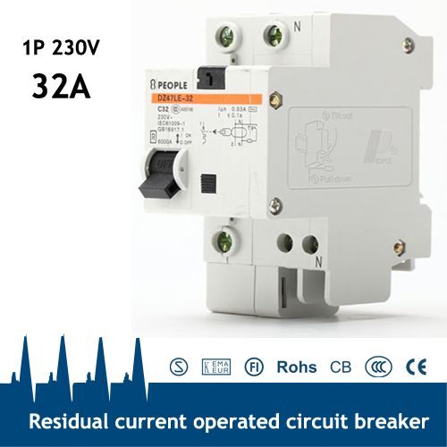 DZ47LE-63 Current Operated Circuit Residual Miniature