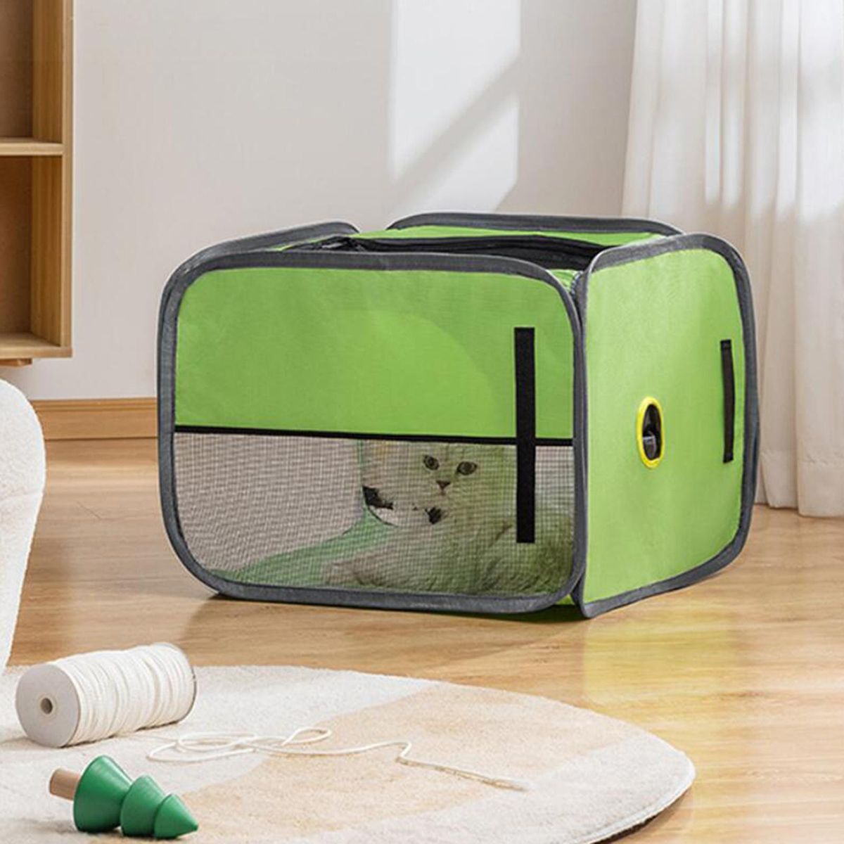 Pet Drying Box Grooming Washing Kitty Cats Dogs Dryer Cage