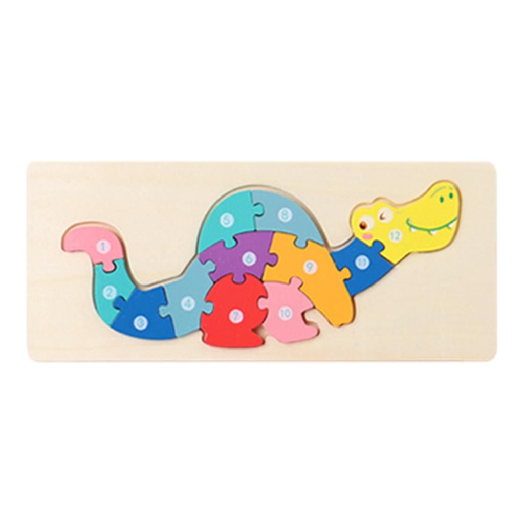 Wooden Jigsaw 3D Puzzle Locks Learning For Oys And Girls 1 2 3 Year B