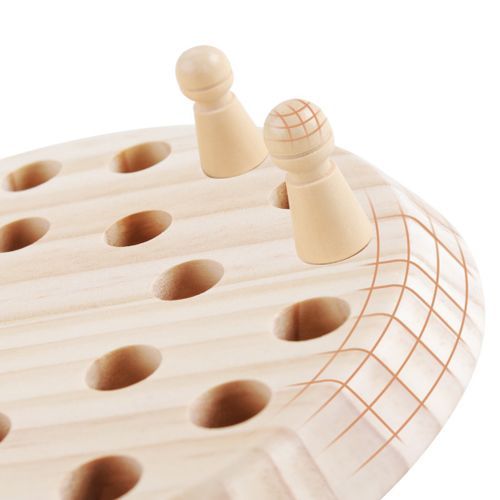 Kids Wooden Memory Match Stick Chess Game Educational Toys Brain