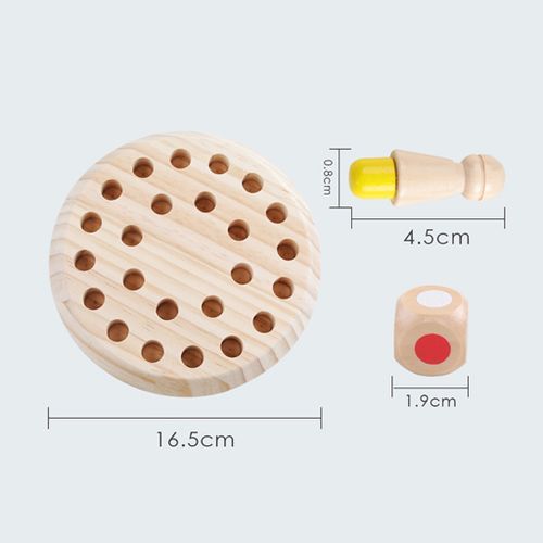 Kids Wooden Memory Match Stick Chess Game Educational Toys Brain
