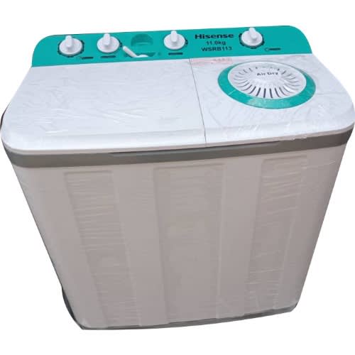 11kg Wash + 6.5kg Spin Twin Tub Washing Machine - Wsrb113