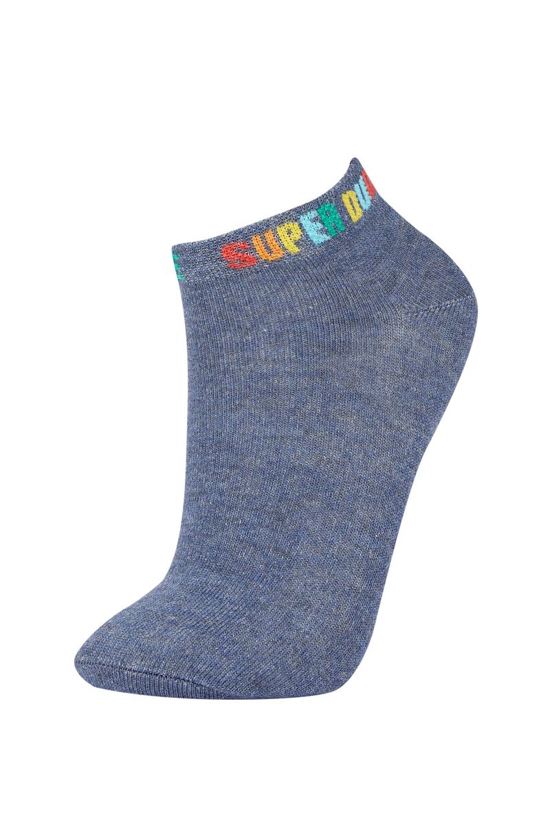 5 Pieces Boy Low Cut Socks - Karma