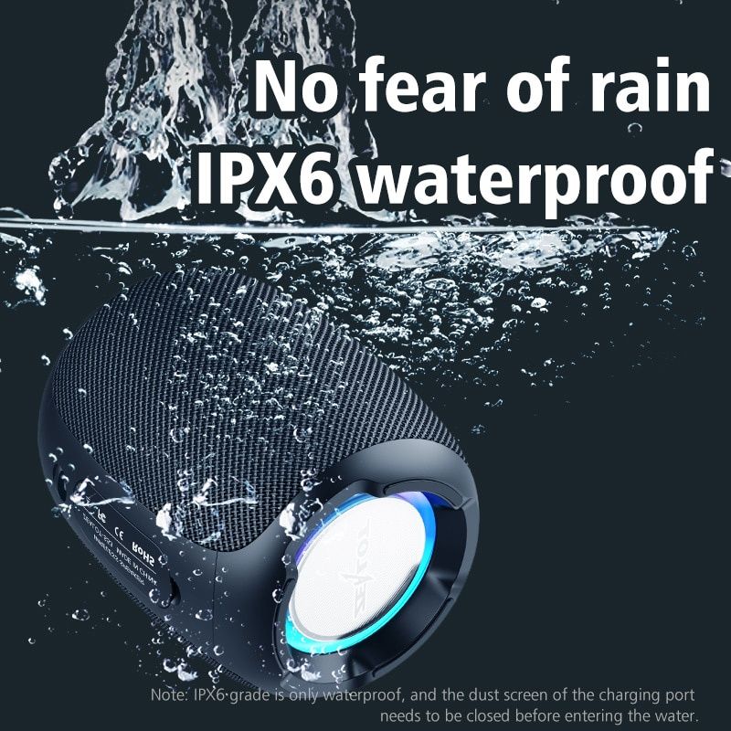 S53 Waterproof IPX6 Outdoor Wireless Bluetooth Speaker