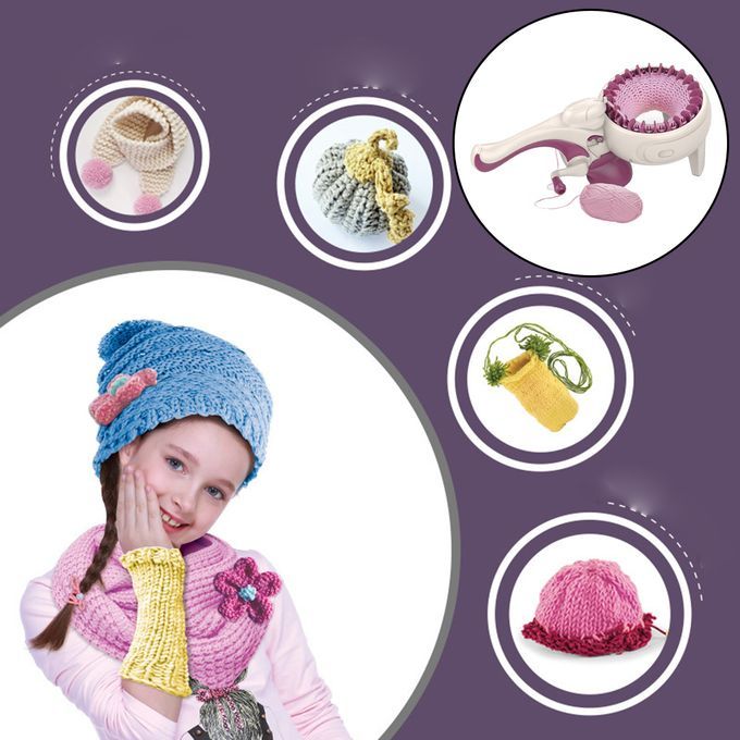 Hand Knitting Machine Kids Educational Toys