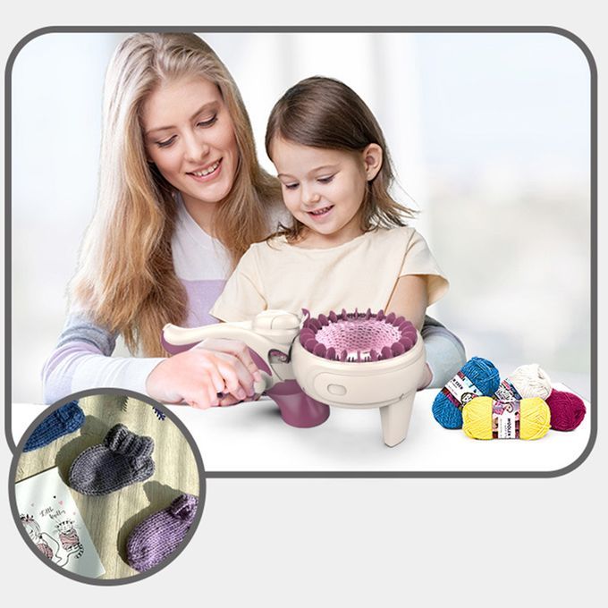 Hand Knitting Machine Kids Educational Toys