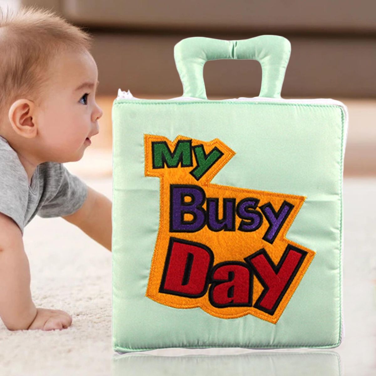 Soft Cloth Book Preschool Development Toys Story
