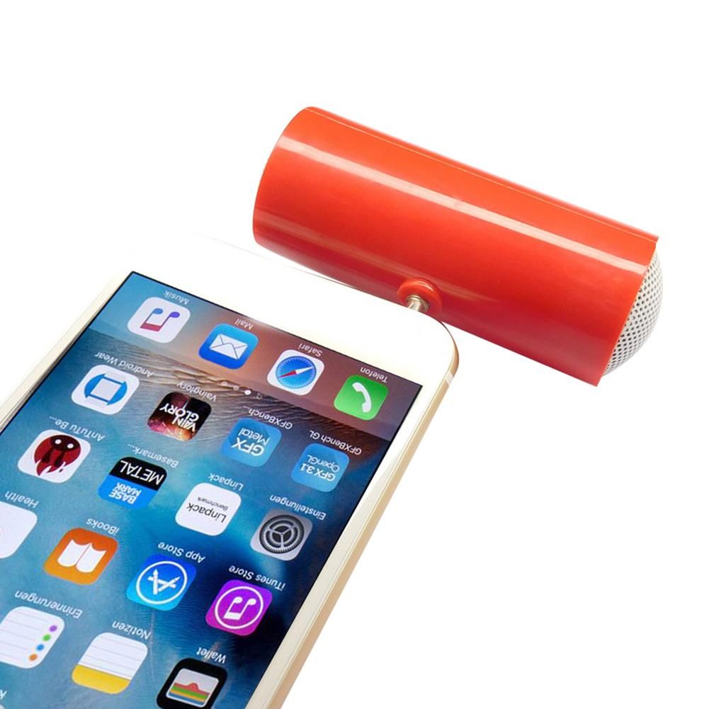 Portable 3.5mm Plug Mini Speaker Outdoor Sports Music-Pink