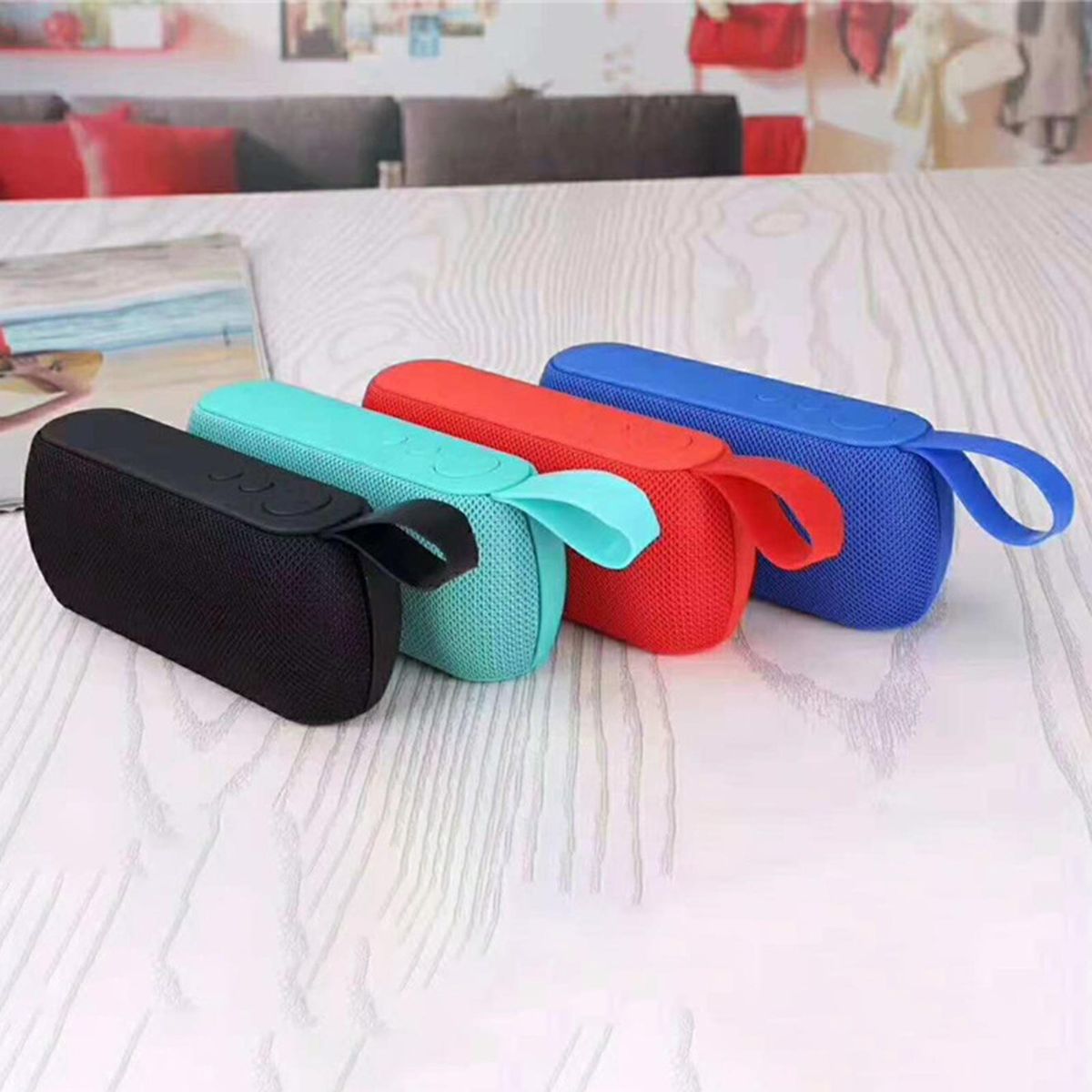 Q106 Wireless Bluetooth-compatible 4.2 Outdoor Stereo-Blue