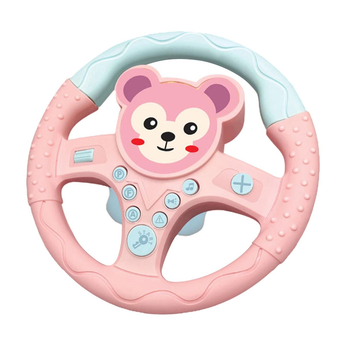 2pcs Steering Wheel  Toy With  Effects