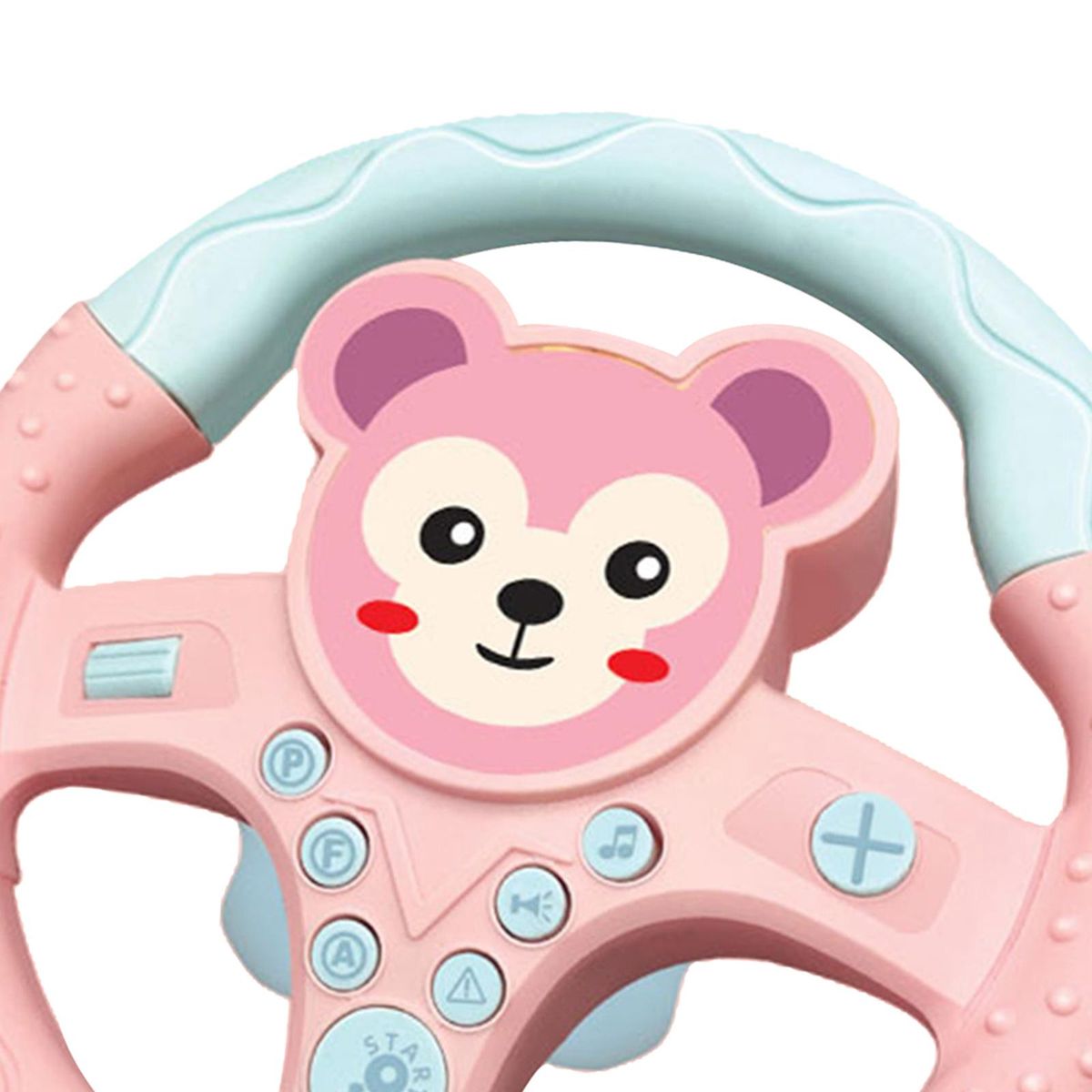2pcs Steering Wheel  Toy With  Effects