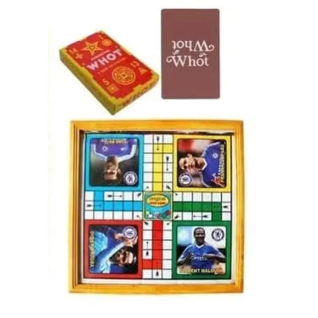 Games - Ludo - Ayo + Whot - 3 In 1