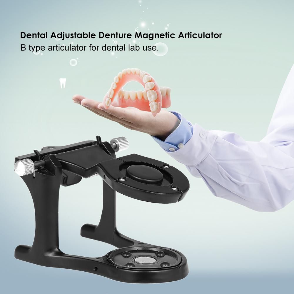 Dental Adjustable Denture Magnetic Articulator Small Laboratory Equipment Dental Lab Tool High Quality