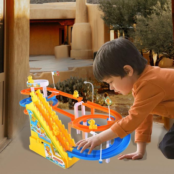 Duck Climb Stairs Toys Slide Stairs For Boys Girls Children Holiday