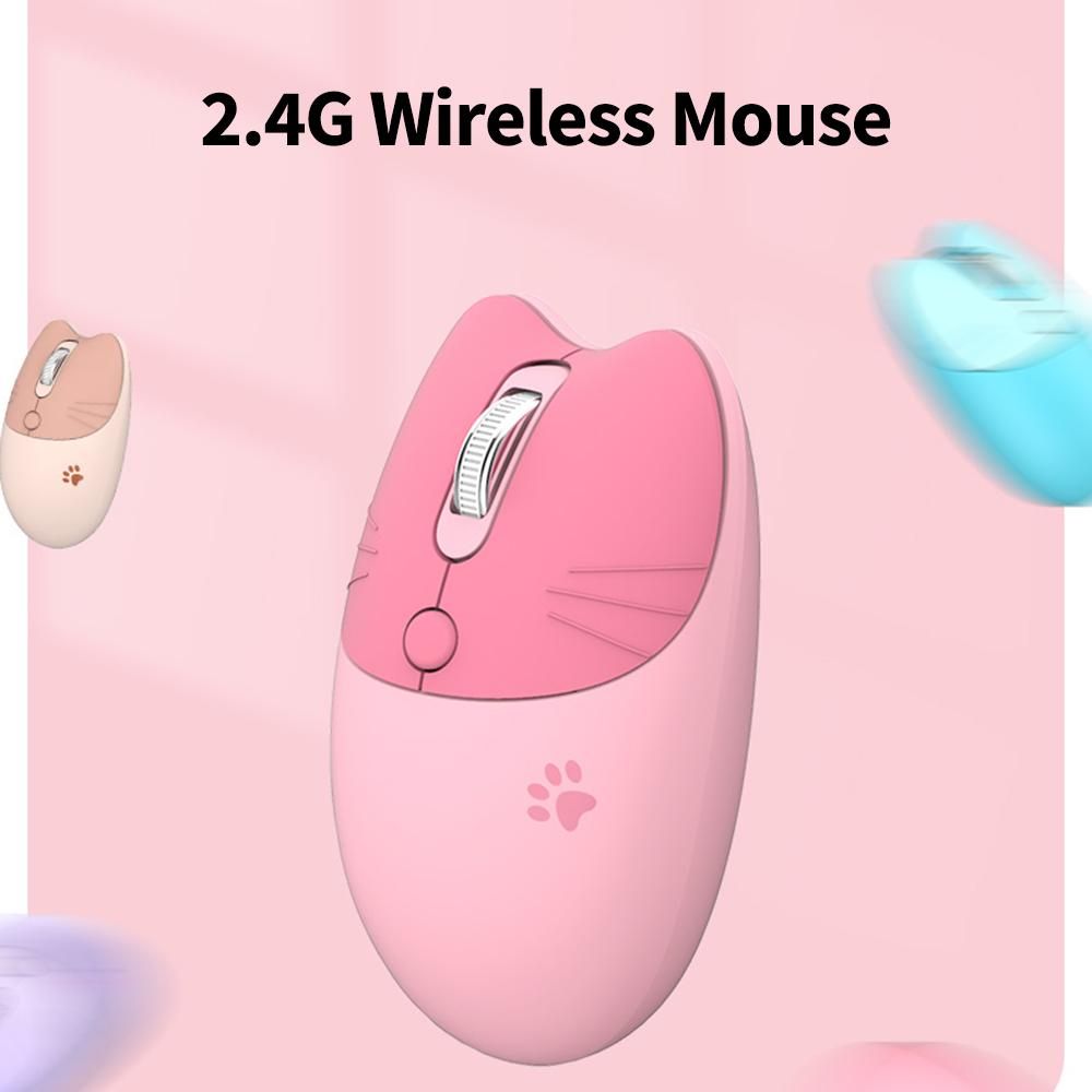 Mofii M3 2.4G Wireless Mouse Ergonomic Office Mice 3-gear Adjustable DPI Auto Sleep Low Noise for Desktop Computer Laptop Brown