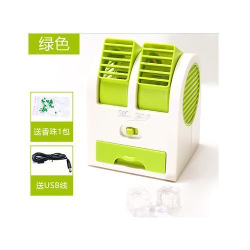 USB Rechargeable Water Cooler Fan Desk Car Mini Air *NEW