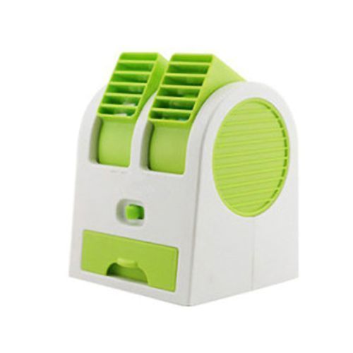USB Rechargeable Water Cooler Fan Desk Car Mini Air *NEW