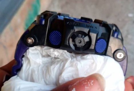 Children Sports LED Digital Military Watches Blue