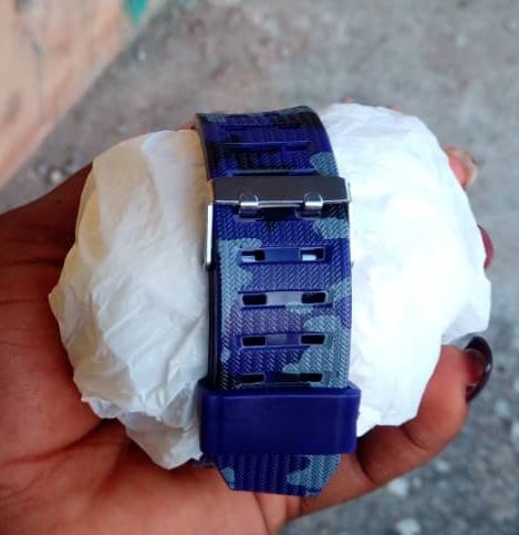 Children Sports LED Digital Military Watches Blue