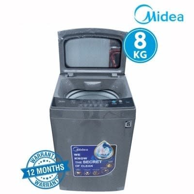 Automatic Top Loader Washing Machine - Wash & Spin - 8kg