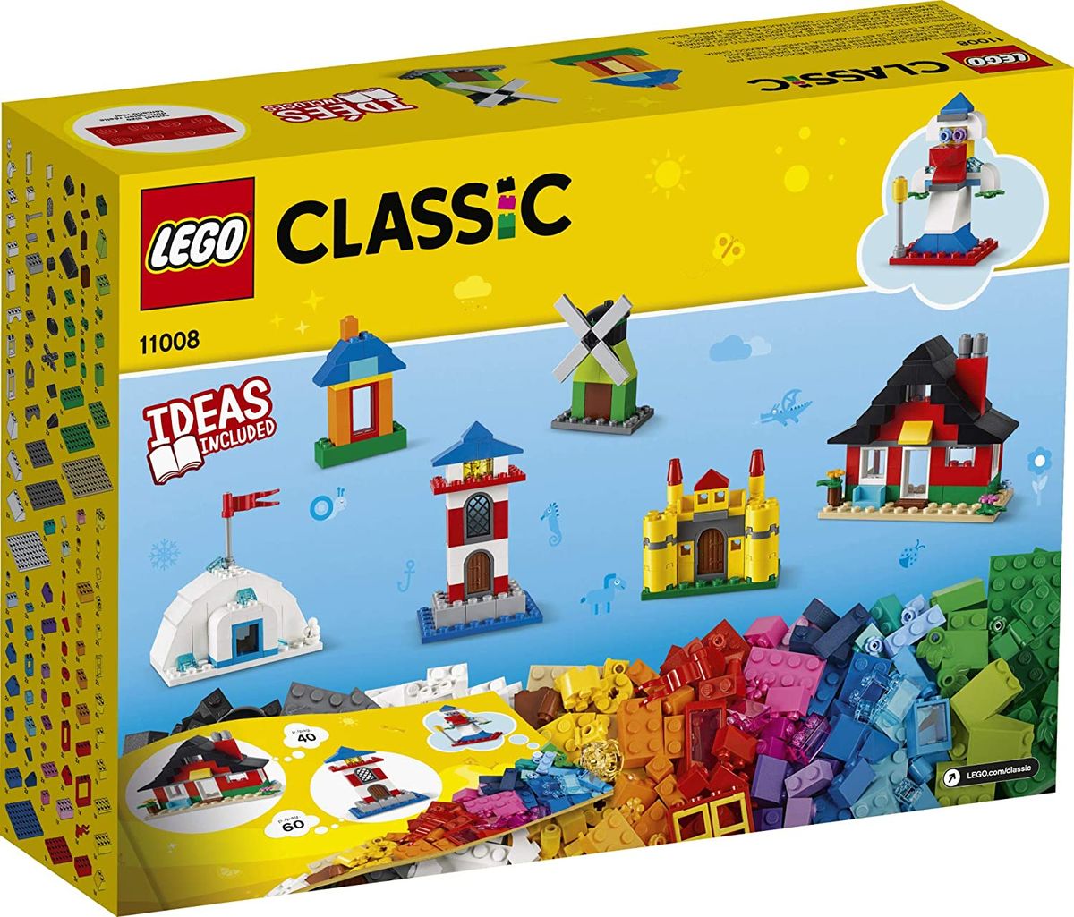Classic Bricks And Houses 11008 Kids Building Set 270 Pieces