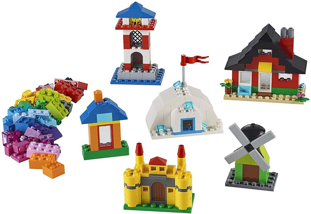 Classic Bricks And Houses 11008 Kids Building Set 270 Pieces