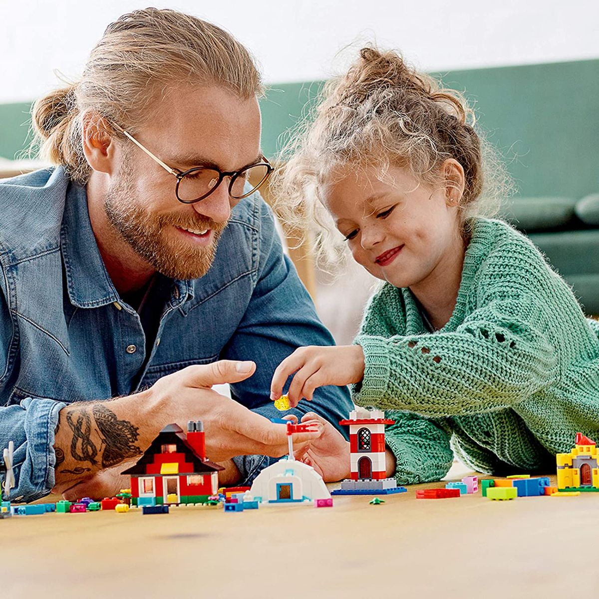 Classic Bricks And Houses 11008 Kids Building Set 270 Pieces