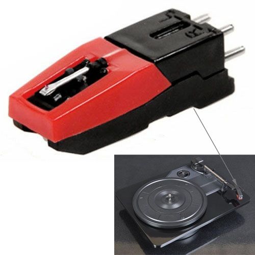 Stereo Stylus Needle For Vinyl LP USB Turntable Turnplate(Black)