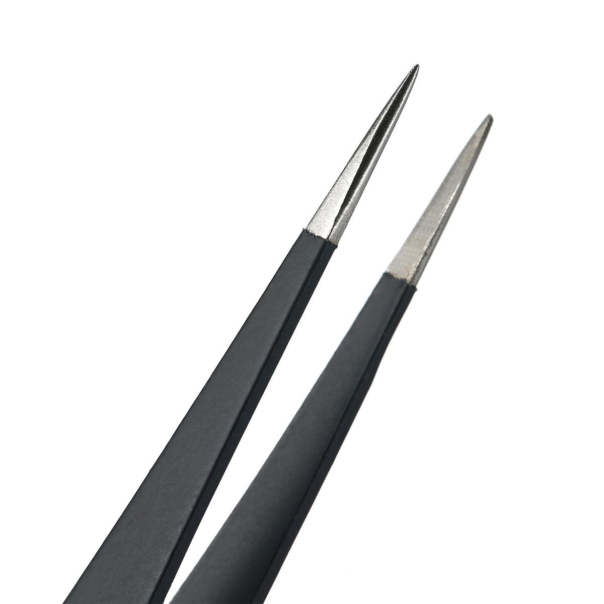 Stainless Steel Tweezers Eyelash Extension Tweezers Set Set of 2 Lash Extension Tweezers Eye Makeup Tools
