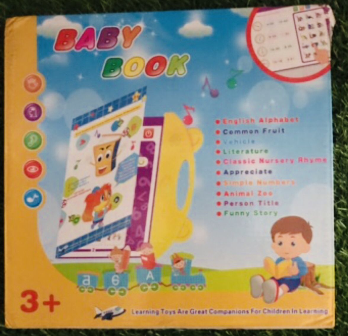 Interactive -Musical Educational Phonetic Learning Book
