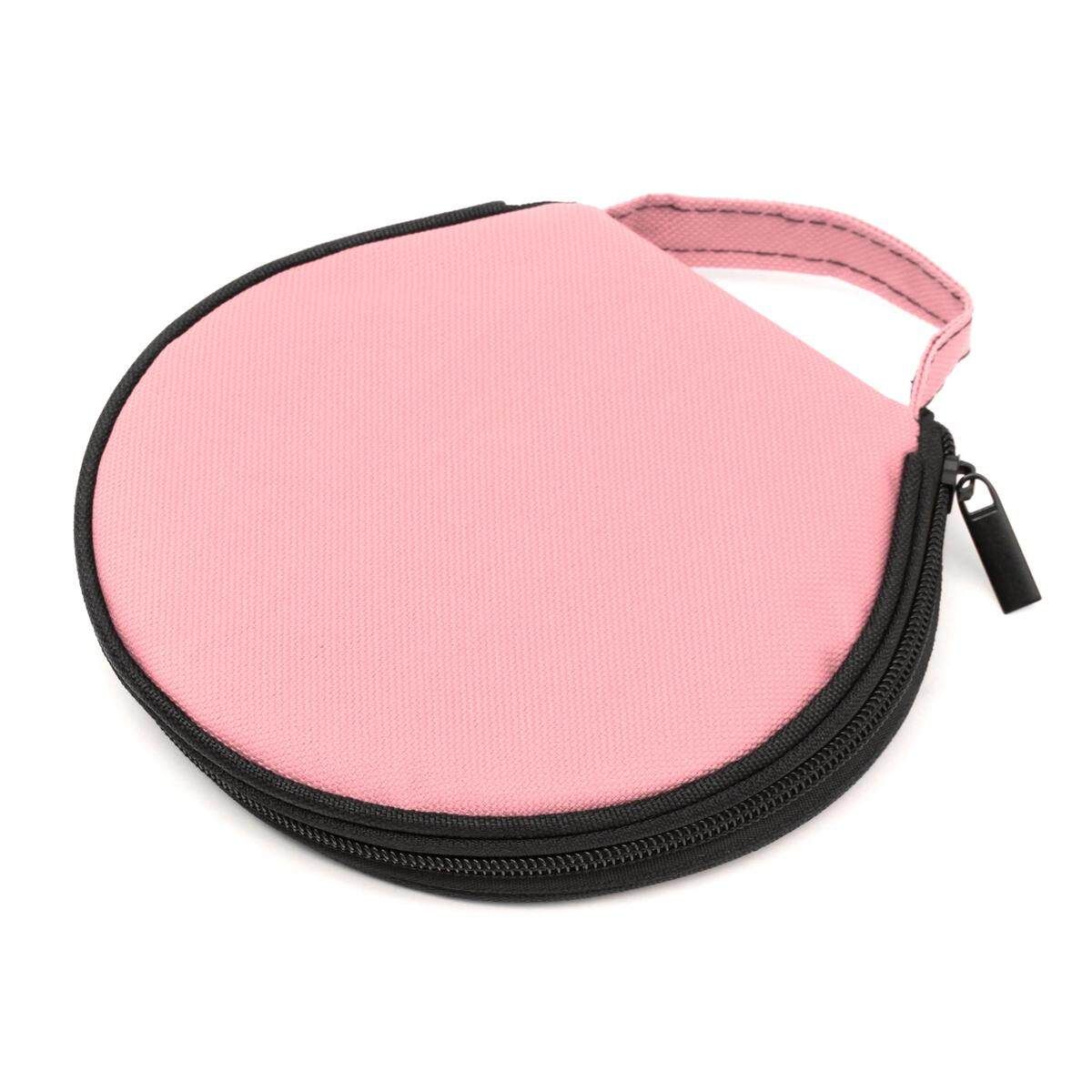 Hot 1PCS 20 Disc CD DVD Case Storage Holder Carry Case Organizer CD DVD Sleeve Wallet Cover Bag Box Holder DJ Storage Cover Pink Pink