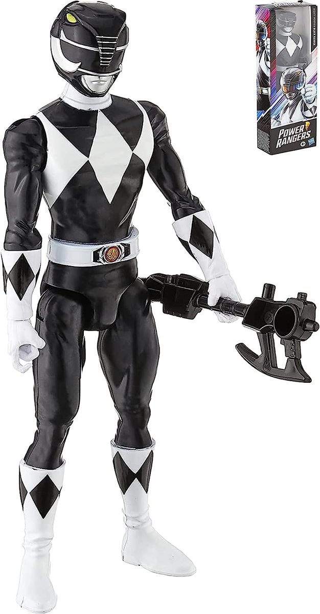 Power Rangers Mighty Morphin Black Ranger 12-Inch Figure