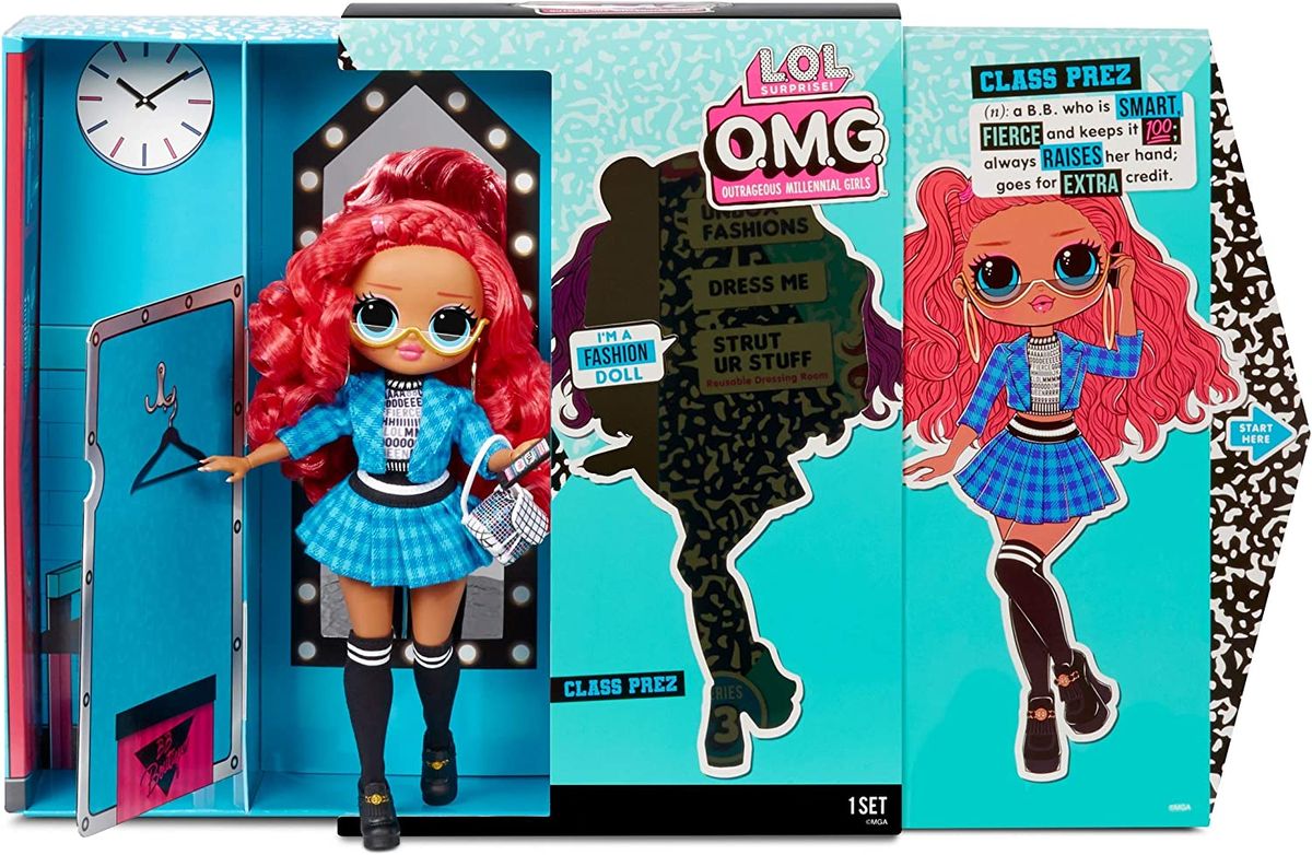 OMG Series 3 Class Prez Fashion Doll With 20 Surprises