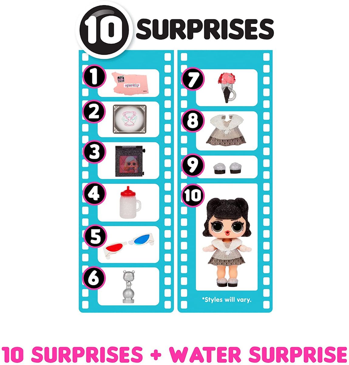 Movie Magic Dolls With 10 Surprises Including Limited Edition Doll