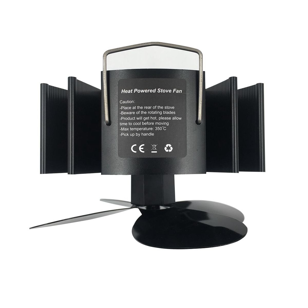 For Wood/Log Burner/Firep Wood Stove Fan Small Designed 4 s